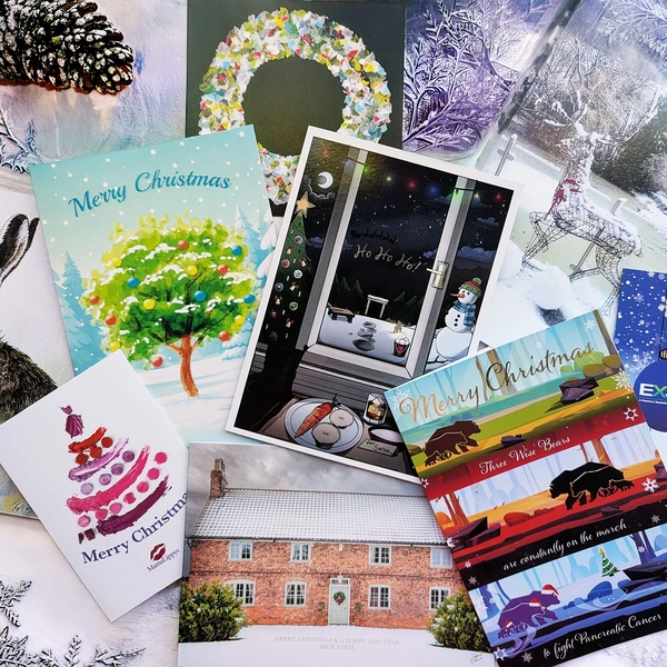  Christmas Cards Pile